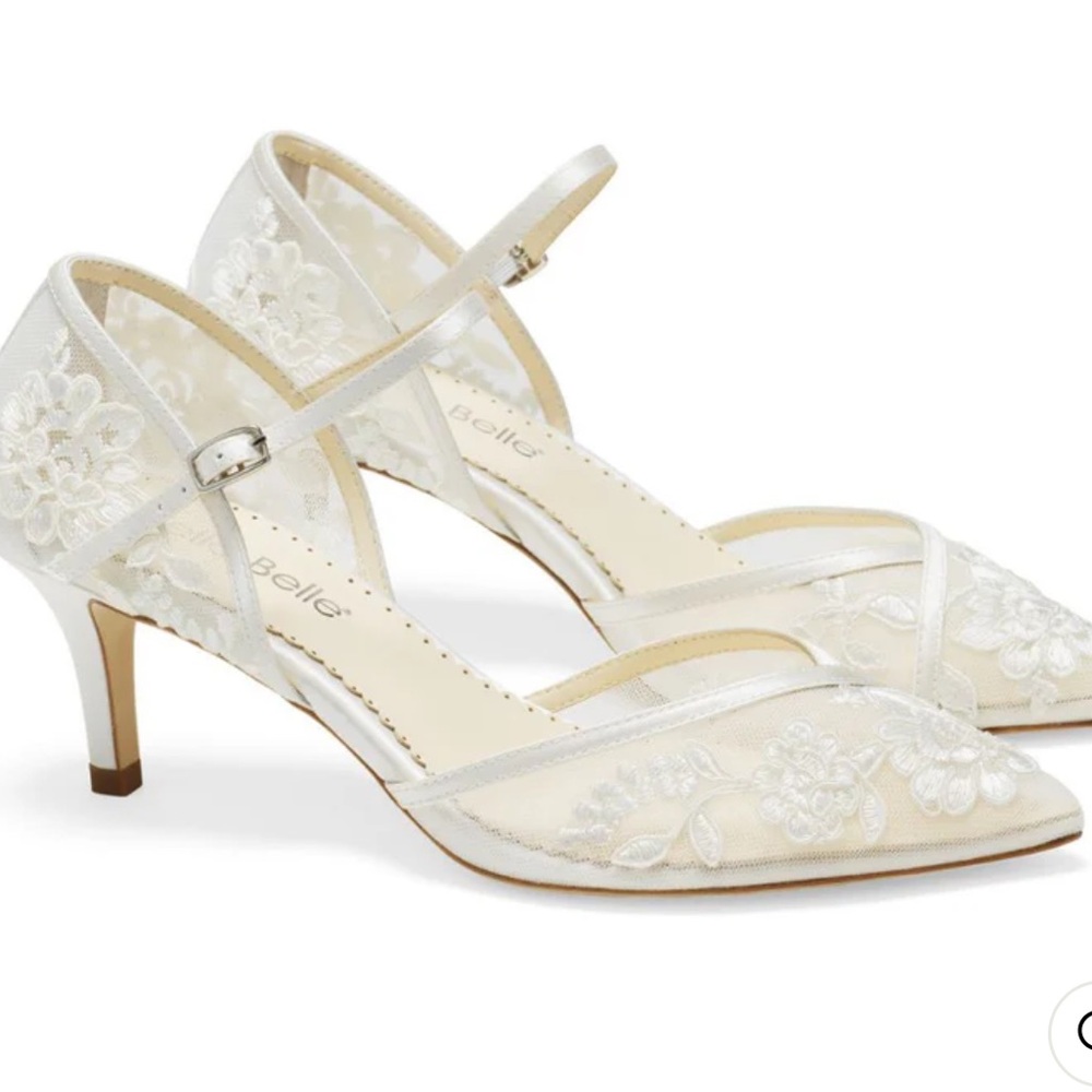 La Belle Candice Ivory Heels